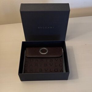 BVLGARI BROWN WALLET